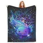 Vodrm Blanket Lovely Axolotls Gifts For Kids 40X50IN, 04. Fixed Price $33.99.