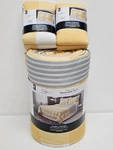 Mainstays Yellow Check Reversible Quilt Size King - 104" X 90" And Shams *new*. Fixed Price $24.99.