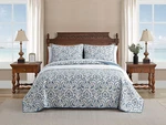 - King Quilt Set, Reversible Cotton Bedding With Matching Shams, Super Soft. Fixed Price $158.99.