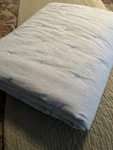 Ralph Lauren Graydon Cotton Quilt Chambray Blue Lightweight Twin. Fixed Price $109.00.
