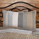 Farmhouse Standard Sham Grey Patchwork Ashmont Cotton Bedroom Decor Vhc Brands. Fixed Price $27.95.