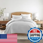 Linen Market Quilt Coverlet Set All Season Microfiber Modern Ultra Soft Bedding. Fixed Price $62.74.