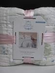 New Simply Shabby Chic British Rose Blue Patchwork Ruffle Quilt - Full/queen. Fixed Price $349.99.