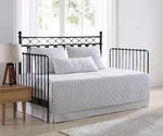 Stone Cottage Willow Way Ticking Stripe Cotton Grey 4 Piece Daybed Cover. Fixed Price $119.99.