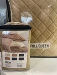 New Hiend Velvet Diamond Quilt Full / Queen Gold Std Sham Set (2) +1 Euro. Fixed Price $138.50.