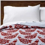New Opalhouse Medallion Peacock Stitch Quilt. Fixed Price $50.00.