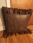 Ralph Lauren Pinyon Fringe Throw Pillows - Set Of 2. Fixed Price $400.00.