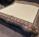 Bean Cottagecore Quilt Coverlet Full Queen Floral Reversible Vintage. Fixed Price $100.00.