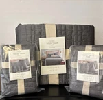 Threshold Quilt Lyocell Luxe Lightweight Oeko-tex, Dark Gray, Full/queen 2 Shams. Fixed Price $59.99.
