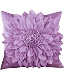 2 Collections Etc Elegant Blooming Flower Pillow Cover Lilac New Bag. Fixed Price $14.94.