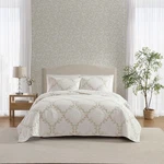 Laura Ashley - Full/queen Quilt Set, Super Soft & Breathable Embroidered Bedd.... Fixed Price $130.30.