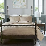 Serene Cotton Linen 3-PIECE King Coverlet Set. Fixed Price $245.28.