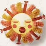 Jungalow By Opalhouse Fringe And Embroidered Sun Throw Pillow 16 Round New. Fixed Price $6.92.