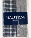 Nautica Home Adleson Collection 100% Quilted Standard Sham, Blue/grey. Fixed Price $21.99.