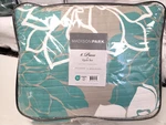 Madison Park Lola 6 Pc Cotton Printed Coverlet Set King/cal Aqua- New. Fixed Price $94.99.