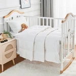 Toddler Goose Down Comforter Lightweight Summer Cooling Baby Duvet Insert, Hy.... Fixed Price $72.24.