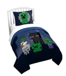 Minecraft Bad Night Full/queen Quilt & Sham Set - Super Soft Kids Bedding. Fixed Price $90.29.