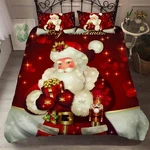 3D Merry Christmas Red Santa Claus Quilt Cover Bedding Sets Pillowcases. Fixed Price $78.65.