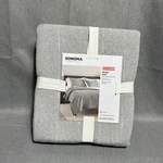 Sonoma Woven Quilt Full/queen Charcoal Grey Dominica Deco Geometric New. Fixed Price $50.00.