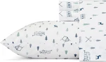 Eddie Bauer - Twin Set, Cotton Percale Bed Sheets, Crisp Cool. Fixed Price $40.19.