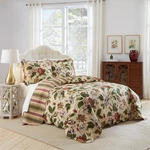 Laurel Springs Modern Farmhouse Floral 3-PIECE Reversible Quilt Bedding Spre. Fixed Price $198.11.