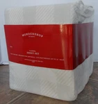 Wondershop At Target Twin Flannel Sheet Set New Gray/white Buffalo Plaid Block. Fixed Price $30.00.