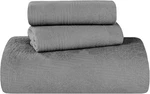 Cotton 3-PIECE Bedspread Set, Home Decor, Warm Bedding, 1 Oversized. Fixed Price $59.99.