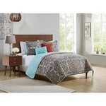 Vcny Home Yara Reversible Pinsonic Quilt Set - Teal 3 Piece Full/queen. Fixed Price $70.00.
