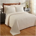 Better Trends Chenille Bedspreads King Size Ivory 100 Cotton Stripe. Fixed Price $179.98.