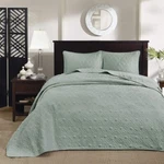 3PC King/california Vancouver Reversible Bedspread Set Seafoam Green -(WS71. Fixed Price $94.99.