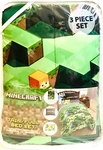 Jay Franco & Sons Minecraft Twin/full Bed Set With Comforter Sham Decor Pillow. Fixed Price $87.46.