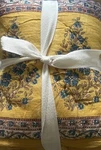 Pottery Barn Bette Handcrafted Reversible Euro Shams SET/2 Yellow New. Fixed Price $96.00.