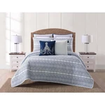 Twin Extra Long Reef Quilt Set Blue/white - Oceanfront Resort. Fixed Price $27.99.
