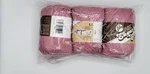 Lily Sugar N' Cream Worsted #4 Cotton Yarn 3-PACK #00046 Rose Pink Bulk Buy. Fixed Price $10.95.