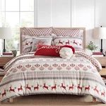 Levtex Home Silent Night Duvet Cover Set, Red Nwt. Fixed Price $87.53.