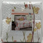 3PC Set Dq Adalia Made By Safdie & Co. Inc. 1 Quilt, 2 Shams - New. Fixed Price $21.44.