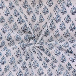 3 Yard Hand Block Print Fabric Indian Ethnic Natural Cloth 100% Cotton Runnin.... Fixed Price $36.05.