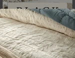 $784 Amity Home Cunningham Cotton King Duvet Cover Shams Set Natural Ivory Beige. Fixed Price $299.00.