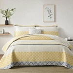 Kaloola Yellow King Size, 100% Cotton Farmhouse Quilted Bedspread With .... Fixed Price $141.56.
