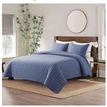 Wdcozy Blue King Size Quilt Bedding Sets With Pillow Shams. Fixed Price $50.00.
