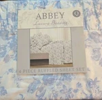 Abbey Luxury Bedding Queen 4 Piece Sheet Set. Fixed Price $28.80.