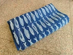 Indian Kantha Quilt Bedding Throw Indigo Fish Print Bedspread Cotton Handmade. Fixed Price $32.79.
