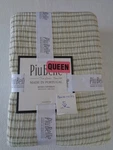 Piu Belle Queen Shabby Chic Coverlet Seersucker 100% Cotton Portugal Striped. Fixed Price $89.99.