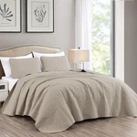 Chezmoi Collection Austin 3-PIECE Oversized Bedspread Coverlet Set (queen, Kh.... Fixed Price $60.74.