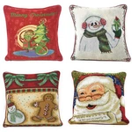 Dada Bedding Set Of 4 Pcs Magical Santa Christmas Tapestry Throw Pillow Covers. Fixed Price $44.99.