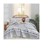 Bov White Boho Quilt Set Queen SIZE,3 Piece Reversible Lightweight ... Fast Ship. Fixed Price $43.99.