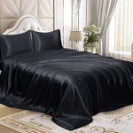 Homiest 5PCS Satin Split King Sheets Sets For Adjustable Bed, Luxury Silky Sa.... Fixed Price $53.84.