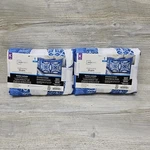 Pc Lot Mainstays Wedding Ring Quilted King Pillow Sham 24" X 40" Navy Washable. Fixed Price $12.59.