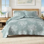 Great Bay Home Coastal Quilt Set 3-PIECE King/california Size Nautical Be. Fixed Price $85.25.