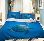 3D Turtle Animal Close-up Quit Cover Bedding Sets Pillowcases Queen. Fixed Price $78.39.
